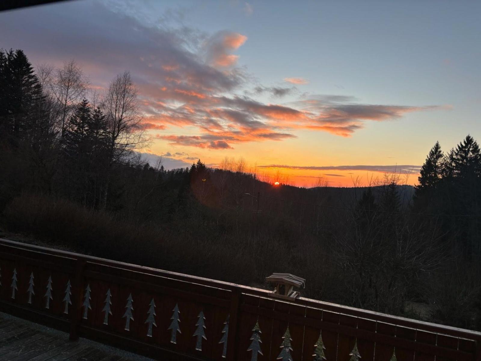 Chalet Avec Jacuzzi Prive, Vue Sur Les Vosges Belfahy