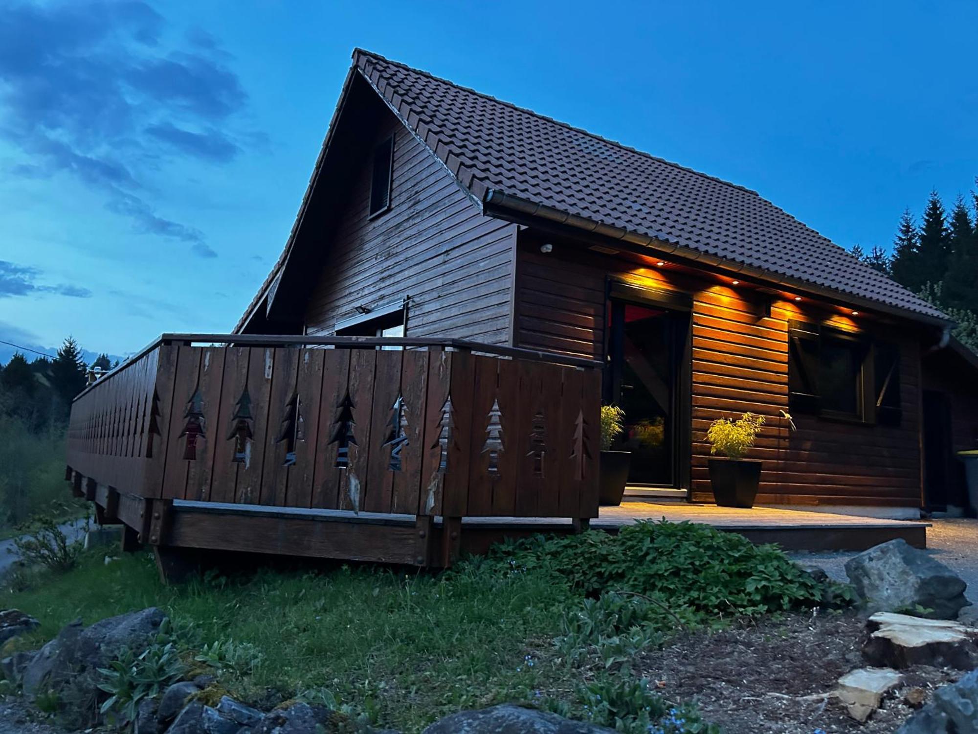 Avec Jacuzzi Prive, Vue Sur Les Vosges Chalet *
